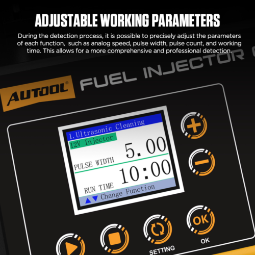 AUTOOL CT500 Industrieller GDI/EFI/FSI Injektor-Wasch und Prüfapparat