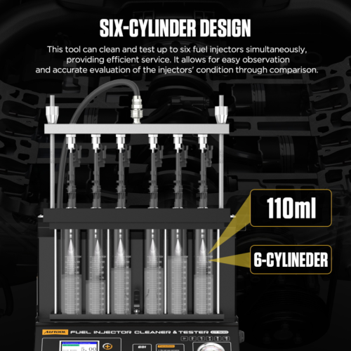 AUTOOL CT500 Industrieller GDI/EFI/FSI Injektor-Wasch und Prüfapparat