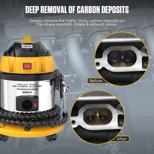 AUTOOL HTS558 Walnussventil Sandstrahlgerät