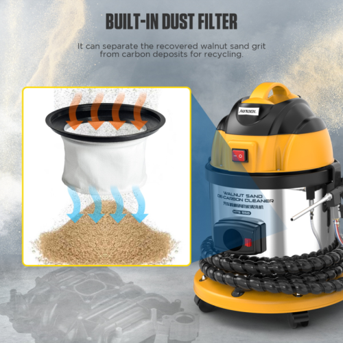 AUTOOL HTS558 Walnussventil Sandstrahlgerät