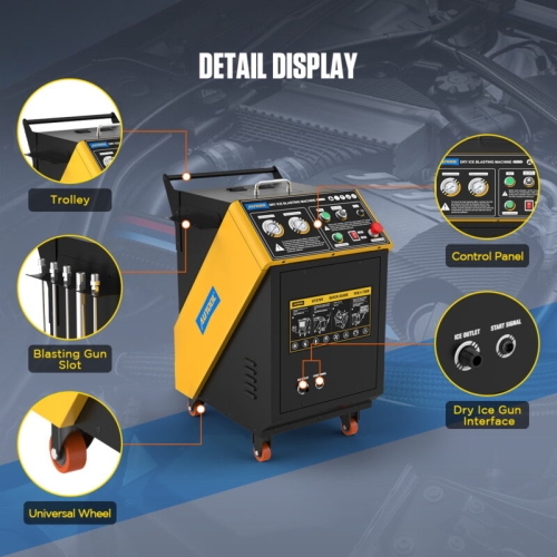 AUTOOL HTS709 Trockeneisstrahlgerät