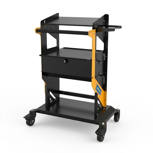 AUTOOL T23 Etagen Transportwagen mit Rädern und Griff