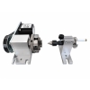 Drehachse - 4 Achsen - Drehaufsatz für eine CNC-Fräsmaschine