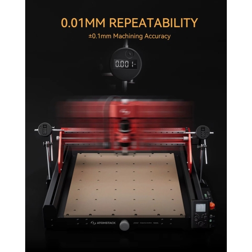 Atomstack C4 Pro CNC-Fräsmaschine + Zubehör