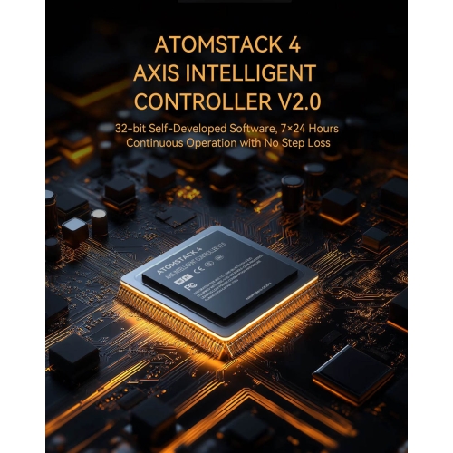 Atomstack C4 Pro CNC-Fräsmaschine + Zubehör