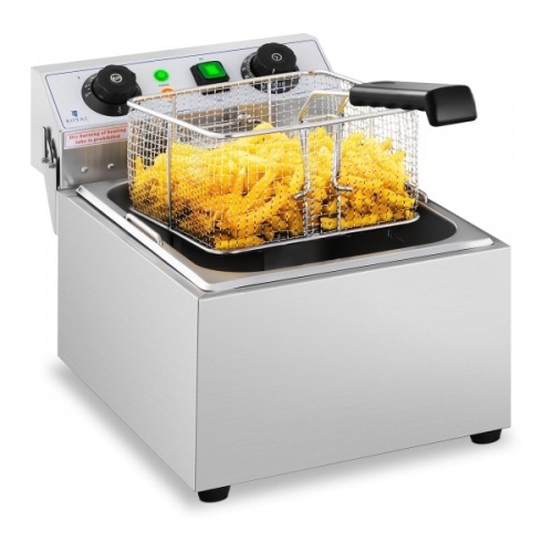 Fritteuse 10 Liter  3200 W  Timer