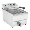 Fritteuse  13 l 3000 W  Wasserhahn  Kaltzone