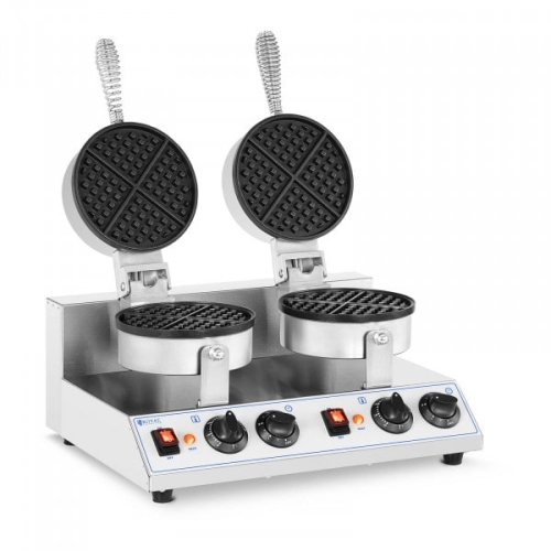 Waffeleisen  Doppelt  Rund  2600 W