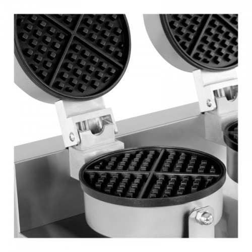 Waffeleisen  Doppelt  Rund  2600 W