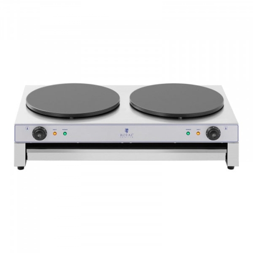 Crêpes Maker  2 x Ø400 mm  2 x 3.000 W  ausziehbare Schublade