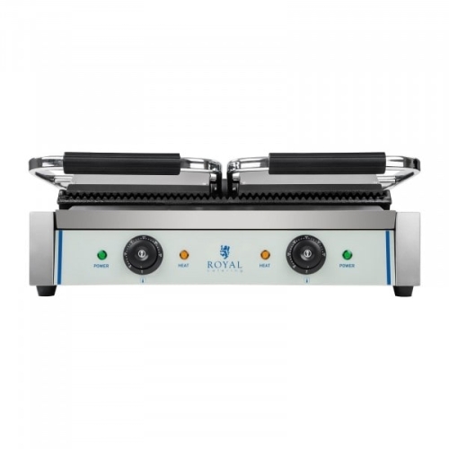 Kontaktgrill  2x1800 W  gerillt doppelt