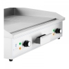 Grillplatte  727x420 mm  glatt/gerippt  4400 W