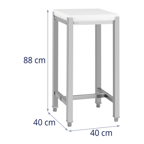 Metzgerblock  40x40 cm  Arbeitshöhe 88 cm