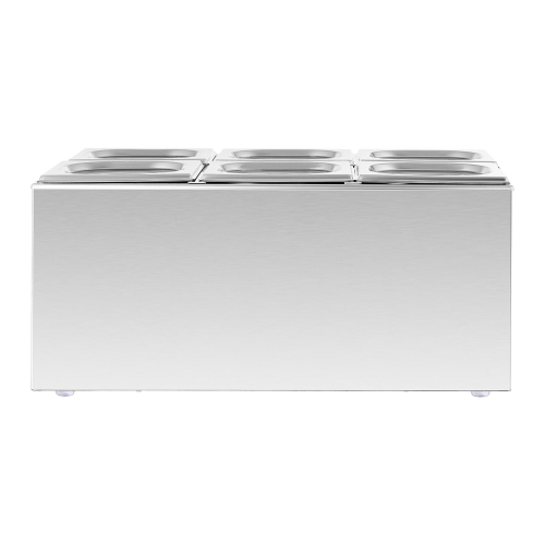 Bain Marie - Speisenwärmer - 640W - 6xGN