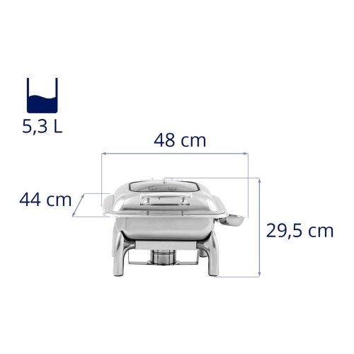 Pastenwärmer – GN 2/3 – 5,3 l – Löffelbehälter