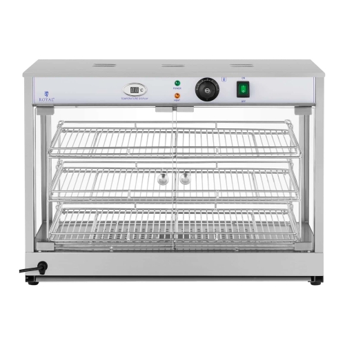 Heizvitrine - 3 Regale - 1200W