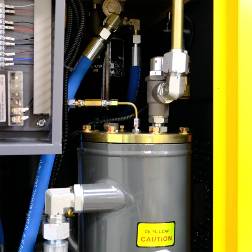 3-in-1-Schraubenkompressor 15 kW | 2300 l/min | 500-l-Tank und Luftentfeuchter