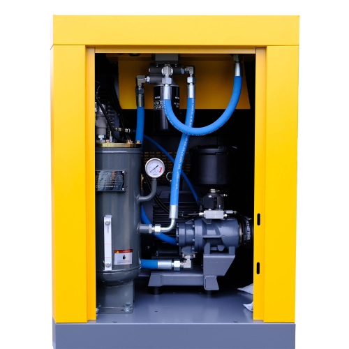 3-in-1-Schraubenkompressor 15 kW | 2300 l/min | 500-l-Tank und Luftentfeuchter