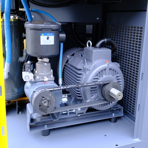 3-in-1-Schraubenkompressor 15 kW | 2300 l/min | 500-l-Tank und Luftentfeuchter