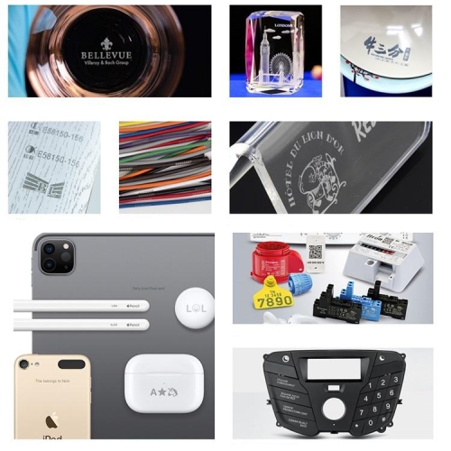 Tragbarer Lasergravierer für die Markierung von Flächen, UV-beständig, 5 W, 100 x 100 mm