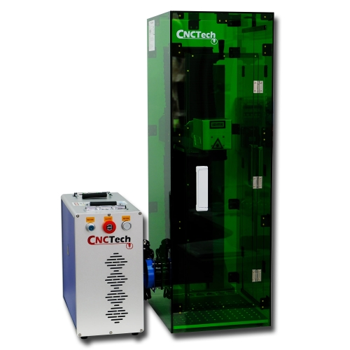 Schutzgehäuse mit RX-1-Extraktor für Faserlaser