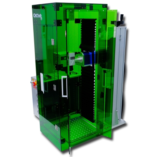 Schutzgehäuse mit RX-1-Extraktor für Faserlaser