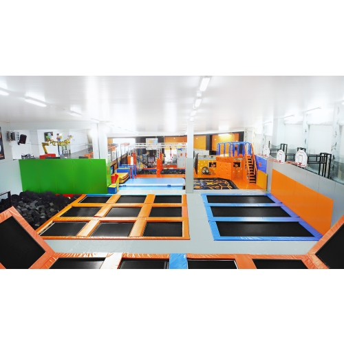 Trampolinpark - komplette Konstruktion mit Ausstattung | Unternehmen zu verkaufen