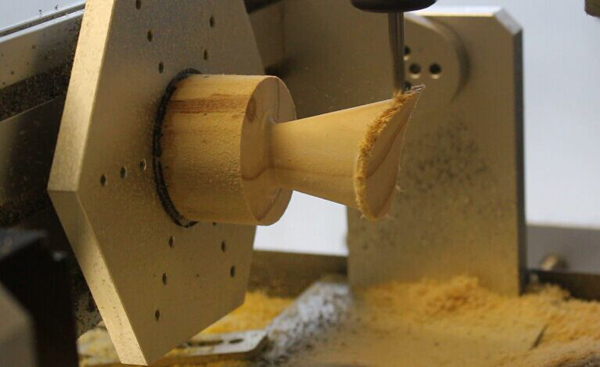 Holz in drei Dimensionen – Foto der Arbeit 6040 5D veröffentlicht von ChinaCNCzone