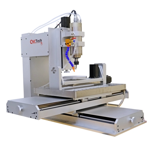 CNC-Fräsmaschine CNCTech 6040 5D, 2,2 kW – 5 Achsen, USB + Zubehör