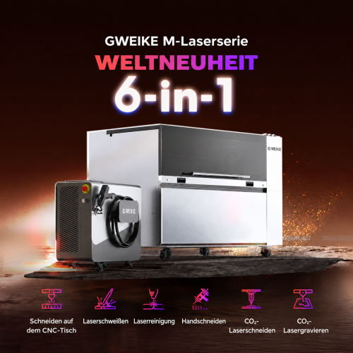 Sechs Bearbeitungsverfahren in den GWEIKE M3-Systemen